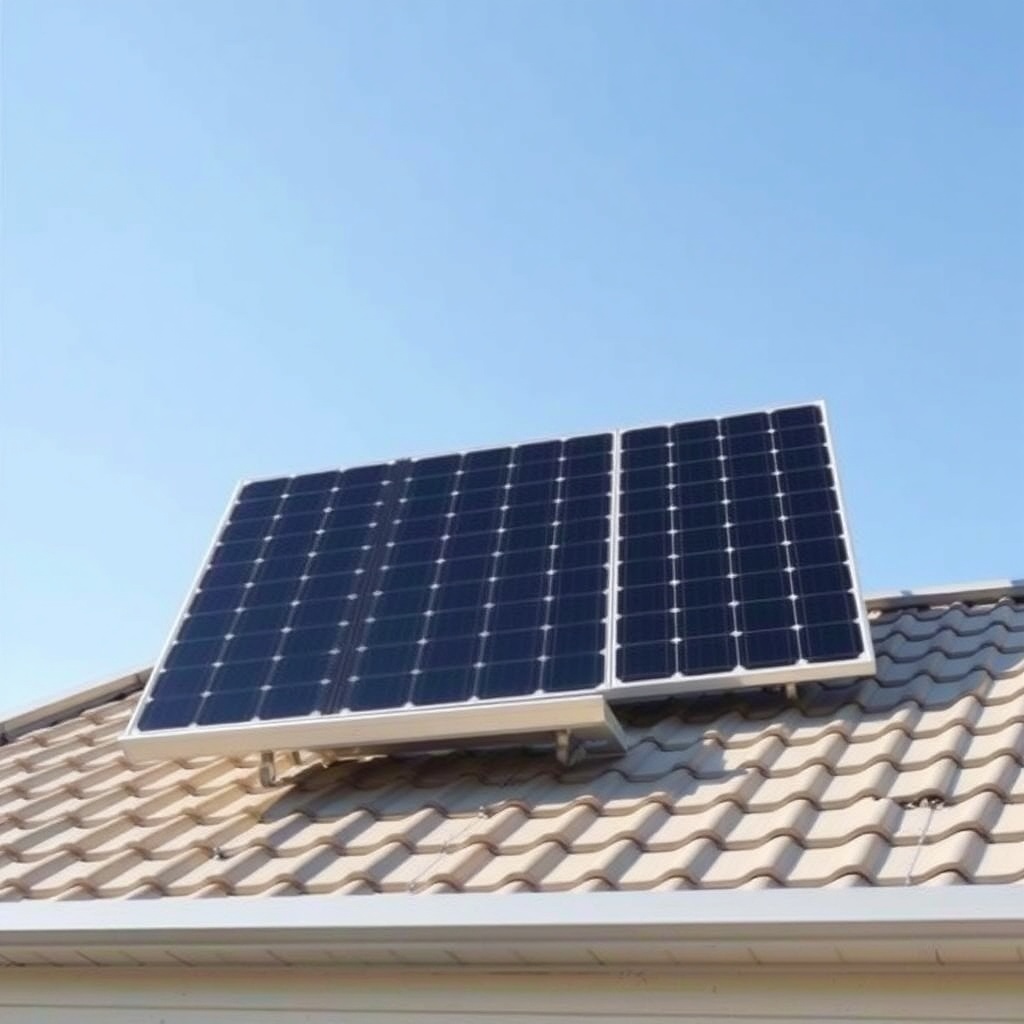 Jinko Solar Tiger Neo 460W panelinin çatıya monte edilmiş